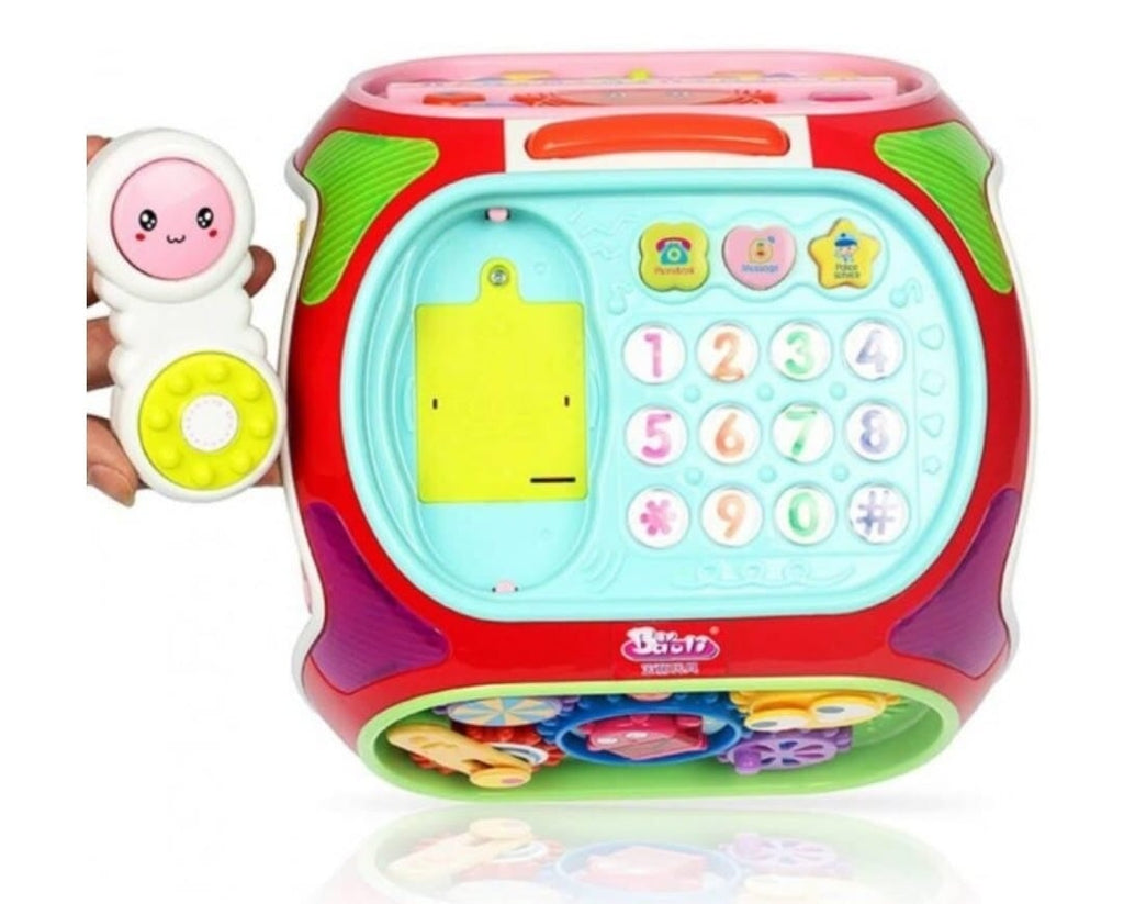 Educational early childhood learning interactive box with lights and sound Educational toy KidosPark