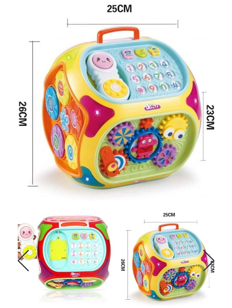 Educational early childhood learning interactive box with lights and sound Educational toy KidosPark