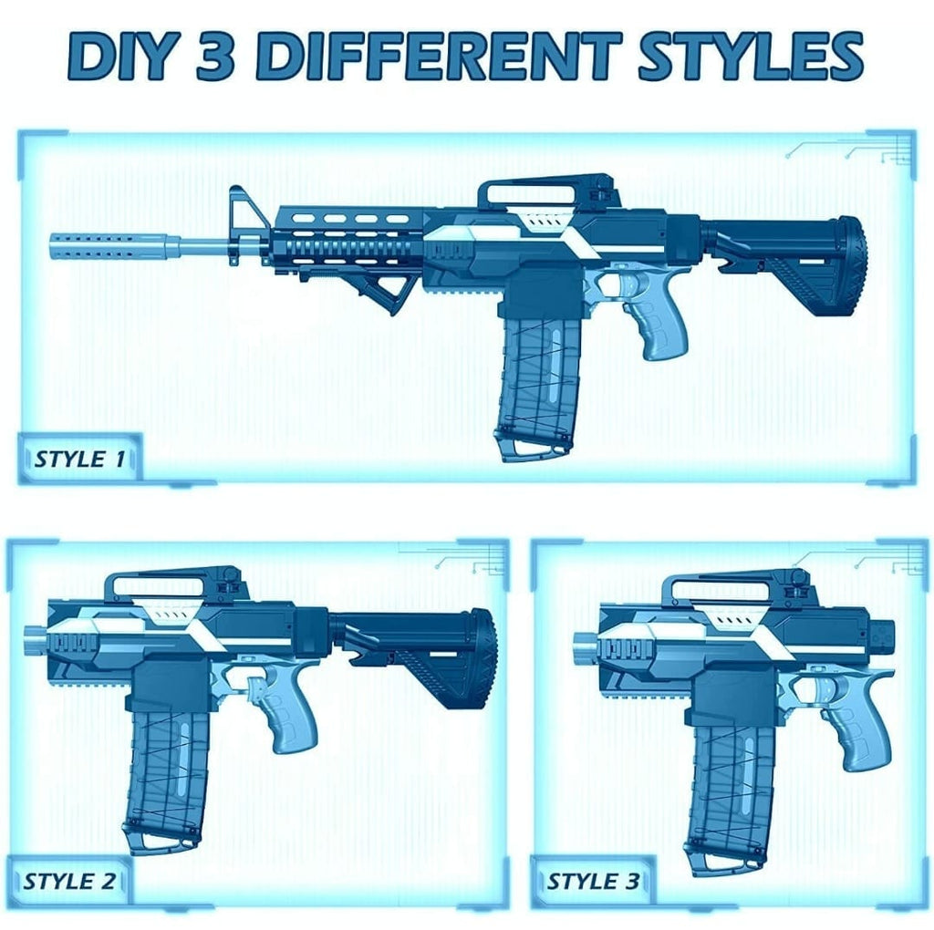 Electric Buster AK47 Automatic Toy Gun Submachine Gun Rifle - Ultimate Fun for Kids Toy KidosPark