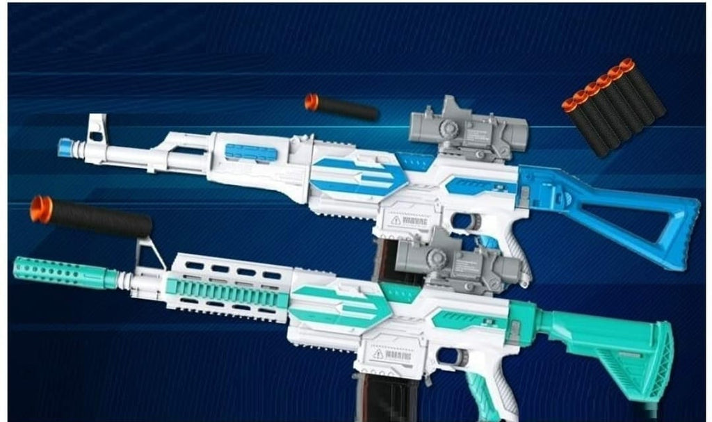 Electric Buster AK47 Automatic Toy Gun Submachine Gun Rifle - Ultimate Fun for Kids Toy KidosPark