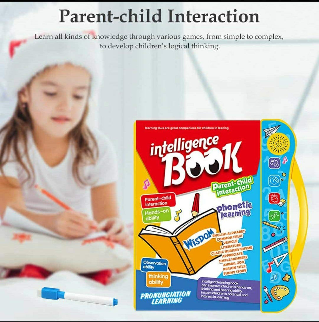 Electronic Learning Intelligence book for pre school learning Educational toy KidosPark