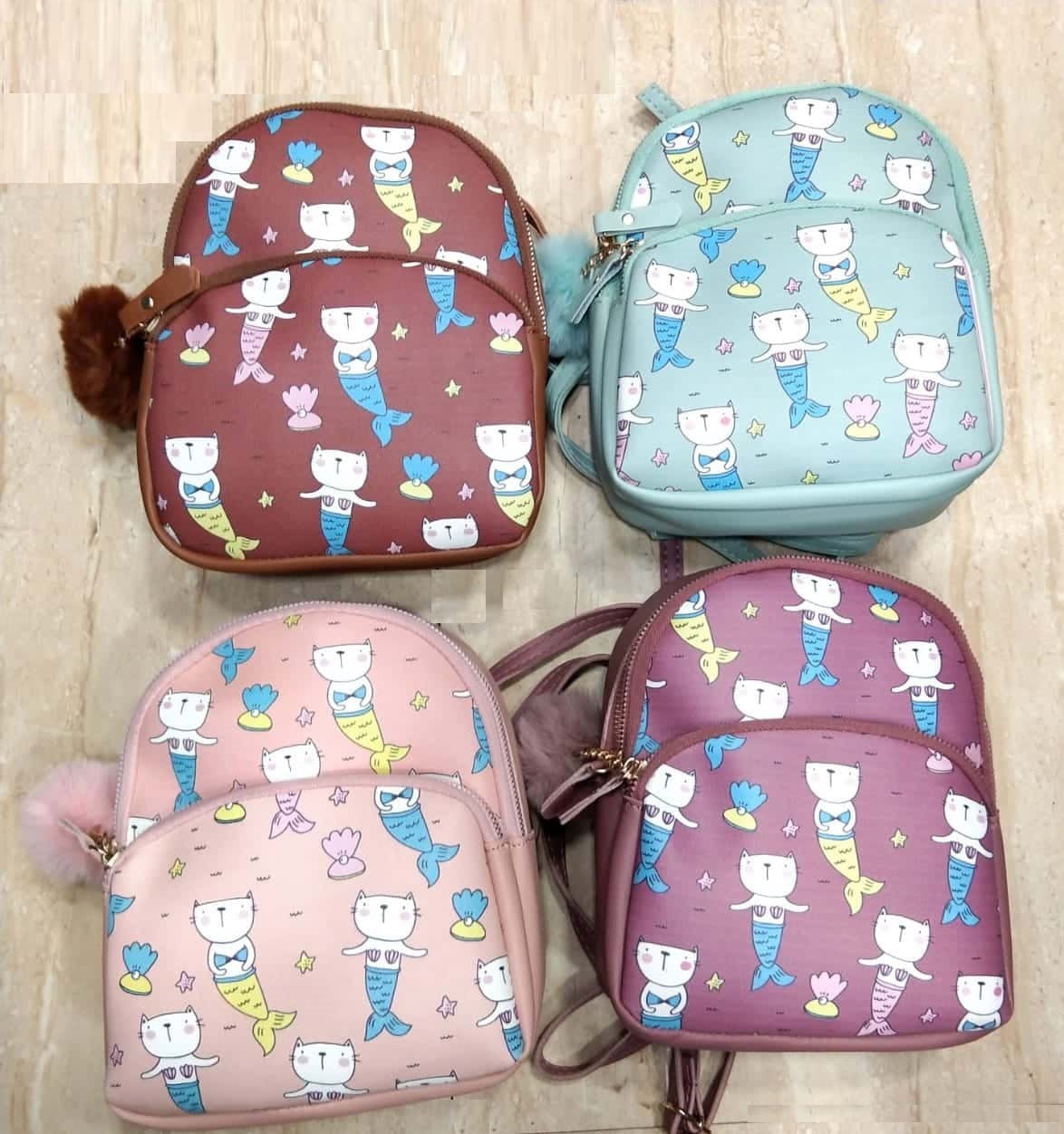hello kitty mermaid backpack Enchanting Mermaid Picnic/Casual Backpack