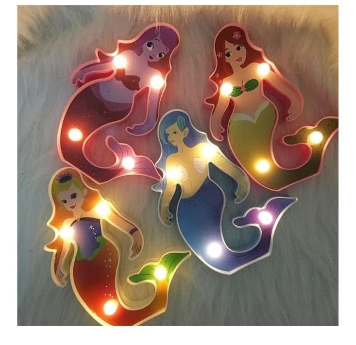 Enchanting Mermaid Table Night Lamp for Serene Kids' Sleep Lamp KidosPark