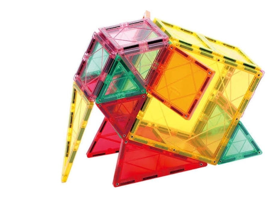 Enhance Creativity and Imagination with 30-Piece Magnetic Building Blocks Set blocks KidosPark