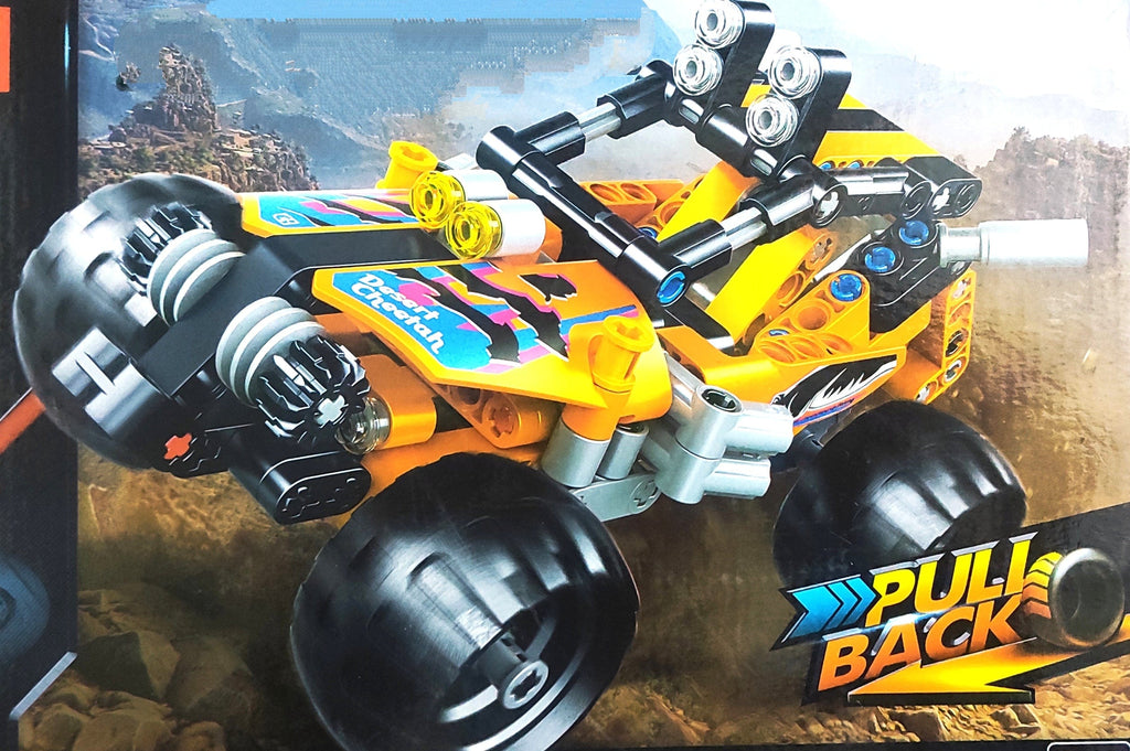 Enhance Creativity with 201+ Pieces Building Blocks Pull Back Car for Kids - Ages 6 and Up blocks KidosPark