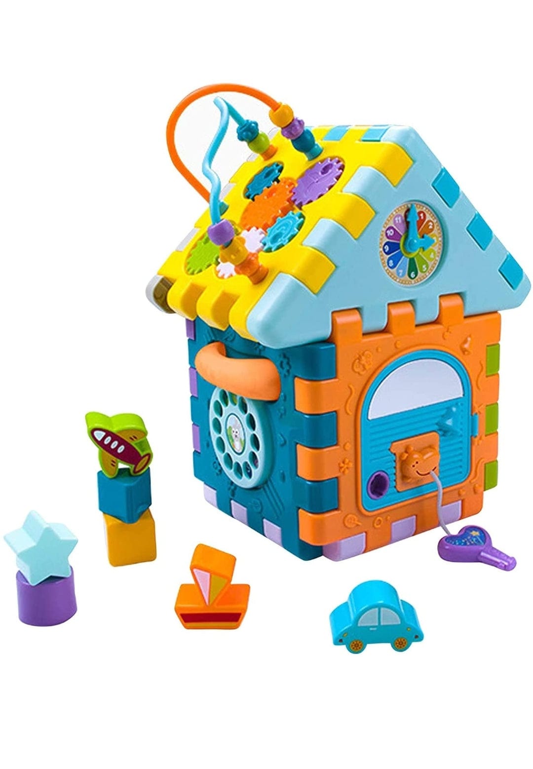 Enhance Early Learning with our Multi-Functional Activity Cube Toy