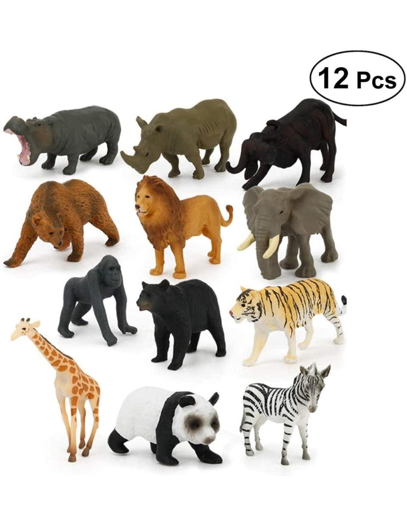 Explore and Learn with Big Size Animal Figure Set - Educational Wildlife Toys Role play toys KidosPark