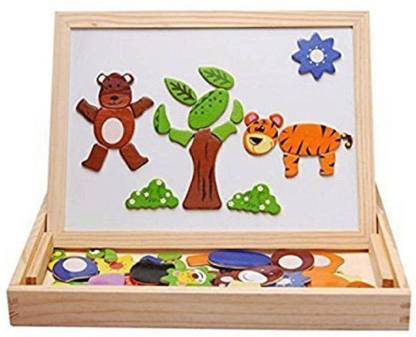 Farm Spells Wooden animal puzzle magnetic board game Board Game KidosPark