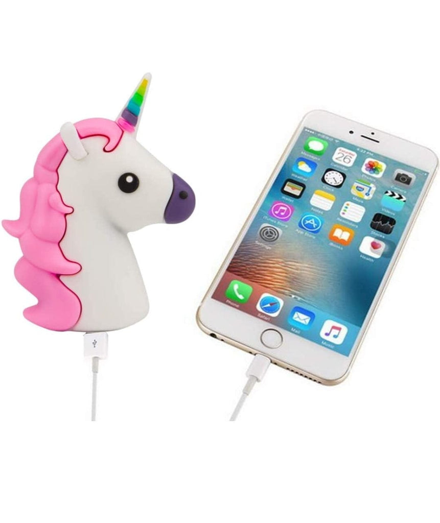 Fast Charging Unique Unicorn Power Bank, Unicorn Power Battery Bank for Mobile Portable Cute Cartoon Phone Battery Charger for All Mobile Phone Gift Headphones KidosPark