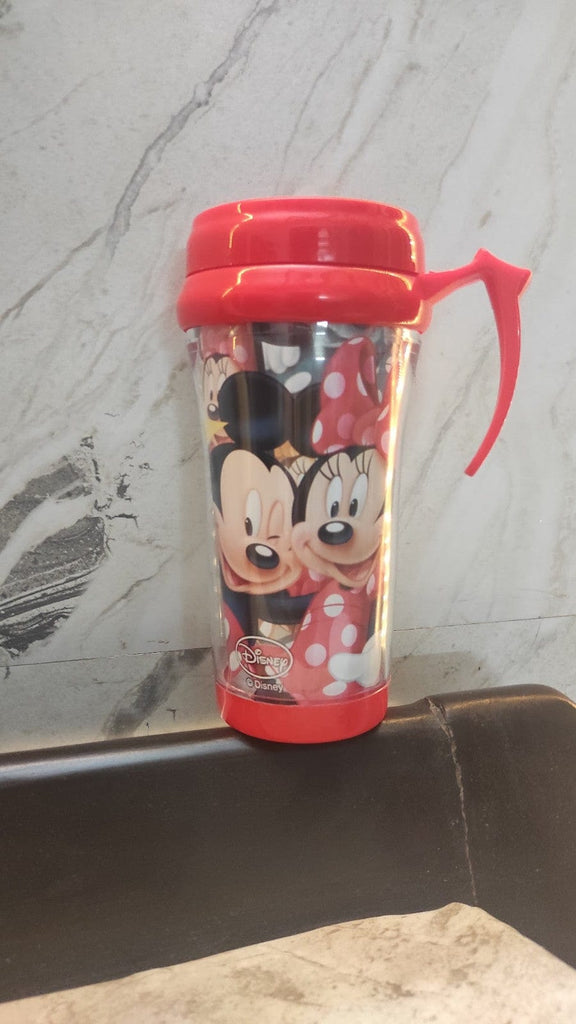 Favorite Disney characters Coffee mugs with Lid for Kids - 400ml (Single Piece) tableware KidosPark