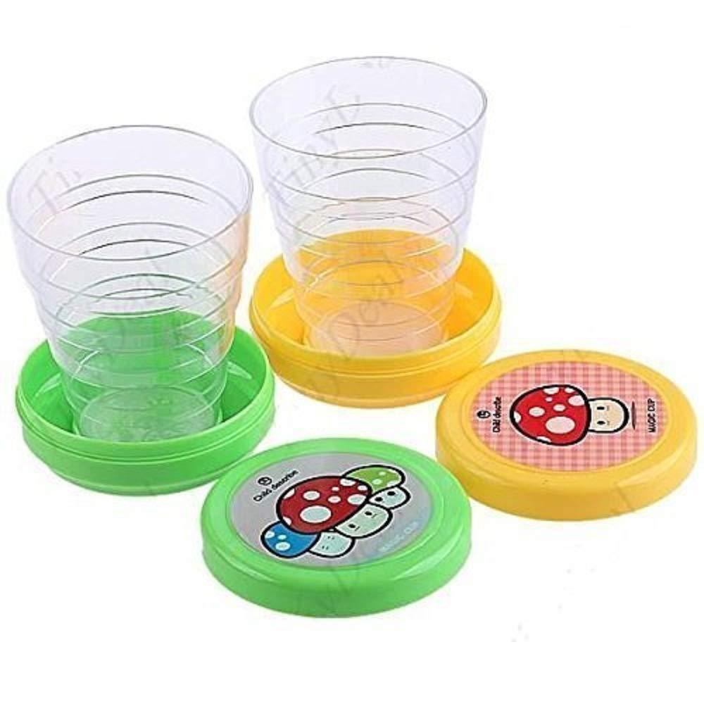 Fold-able Magic Cup/ Travel Cup/ Return Gift - Set of 2 tableware KidosPark