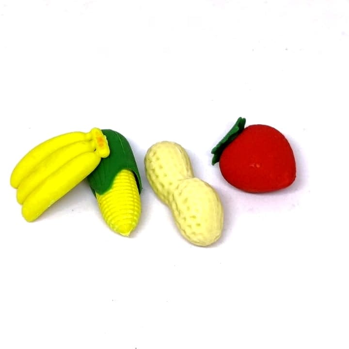Fruit Shaped Erasers (Set of 2) stationery KidosPark
