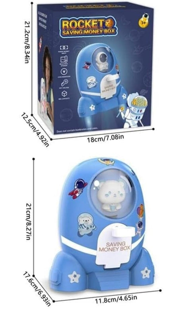 Fun and Educational Kids Piggy Bank with DIY Stickers Piggy Bank KidosPark