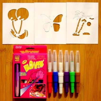 Fun Blow pen set Art and Crafts KidosPark