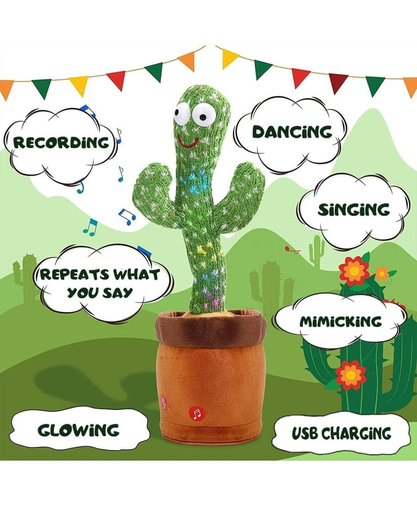 Funny Dancing,Singing and Talk back musical cactus toy Dolls and Doll houses KidosPark