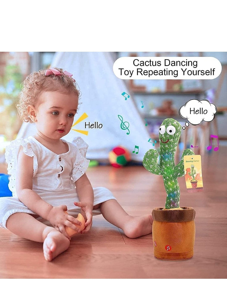 Funny Dancing,Singing and Talk back musical cactus toy Dolls and Doll houses KidosPark