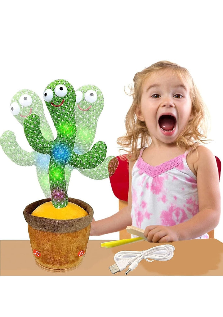 Funny Dancing,Singing and Talk back musical cactus toy Dolls and Doll houses KidosPark