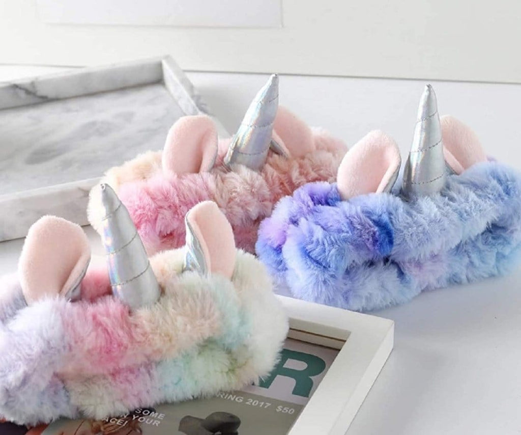 Fur Unicorn Headband/ Hairband for Kid Girls Headband/ clips KidosPark