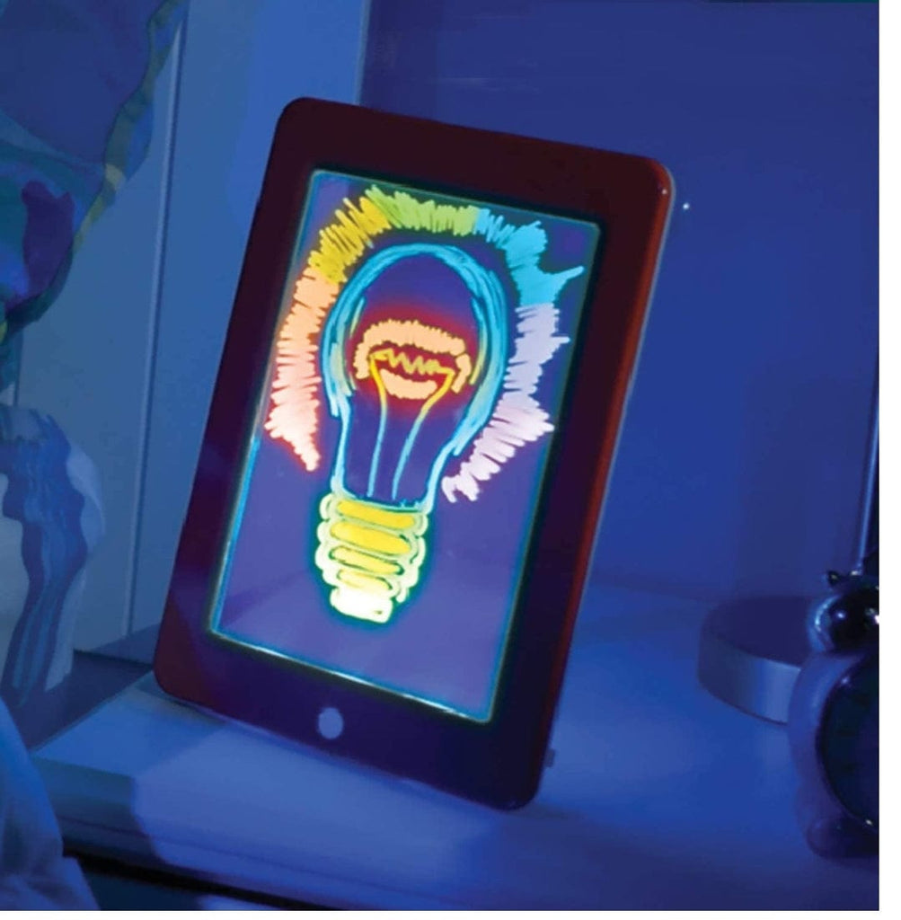 Glowing Drawing Fun: 30 Activity Sheets with 6 Neon Pens for Kids' Creative Adventures Art and Crafts KidosPark