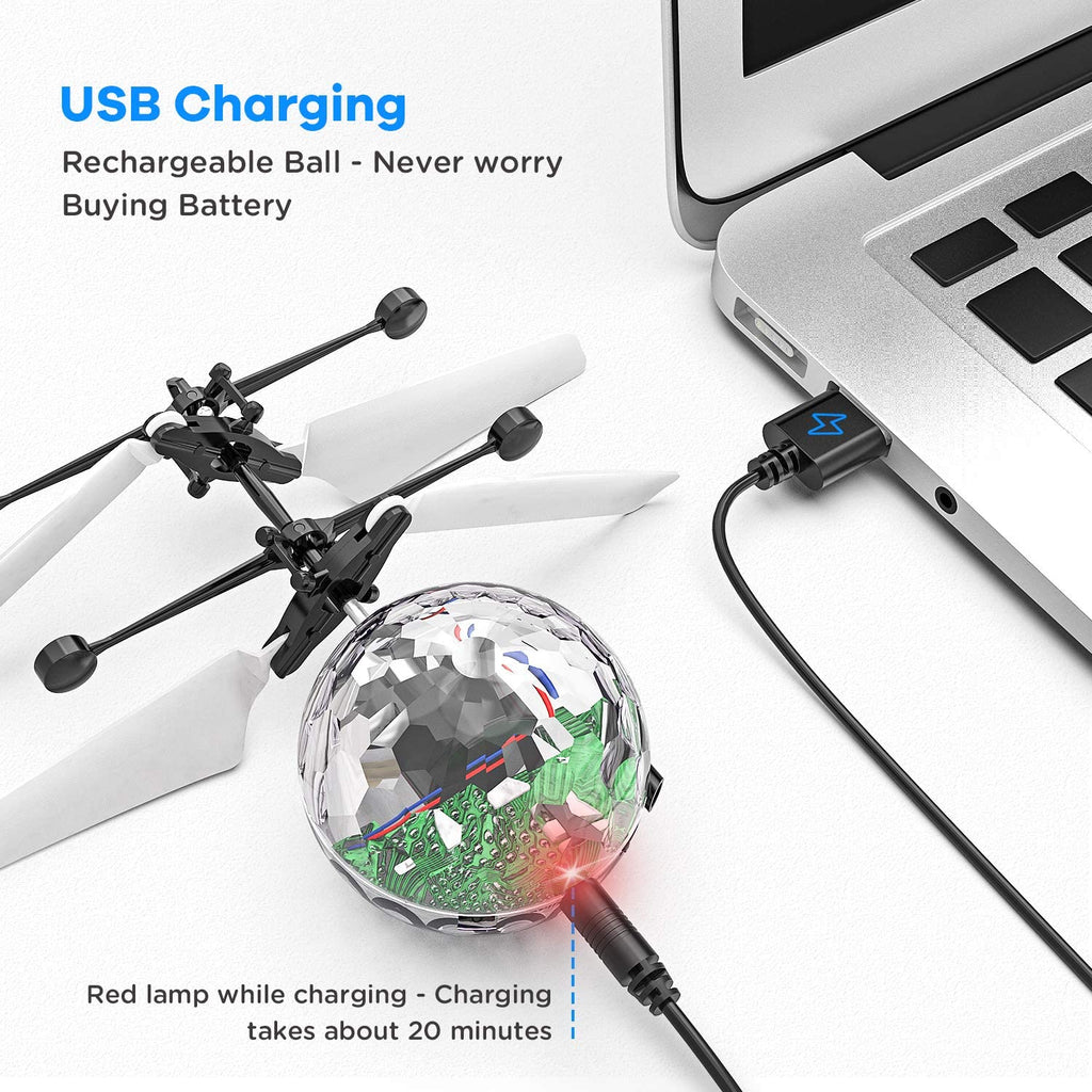 Hand Induction/ Sensor Control Flying ball/ Helicopter Toy Flying Toys KidosPark