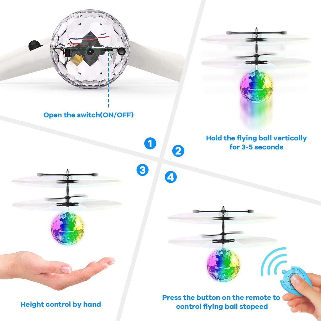 Hand Induction/ Sensor Control Flying ball/ Helicopter Toy Flying Toys KidosPark