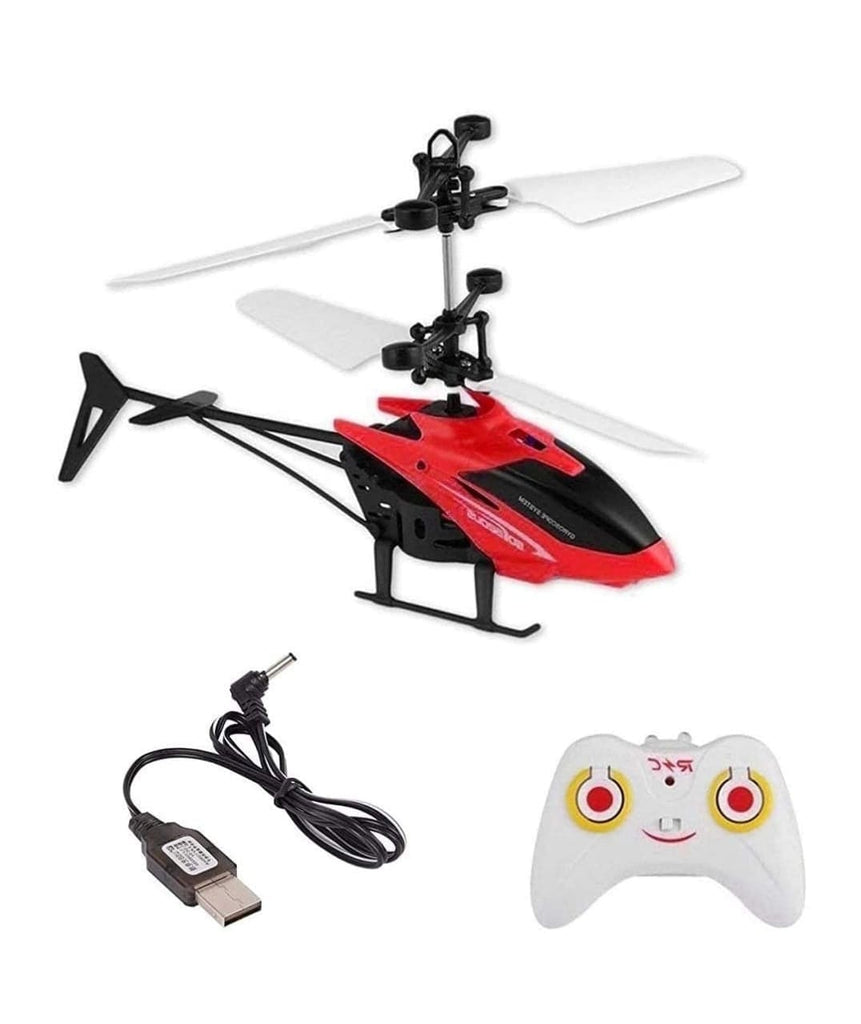Hand Induction/ Sensor Control Flying Helicopter Toy with remote control flying toy KidosPark