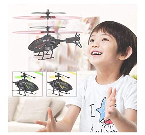 Hand watch controlled Induction Flying Helicopter Toy with remote Flying Toys KidosPark