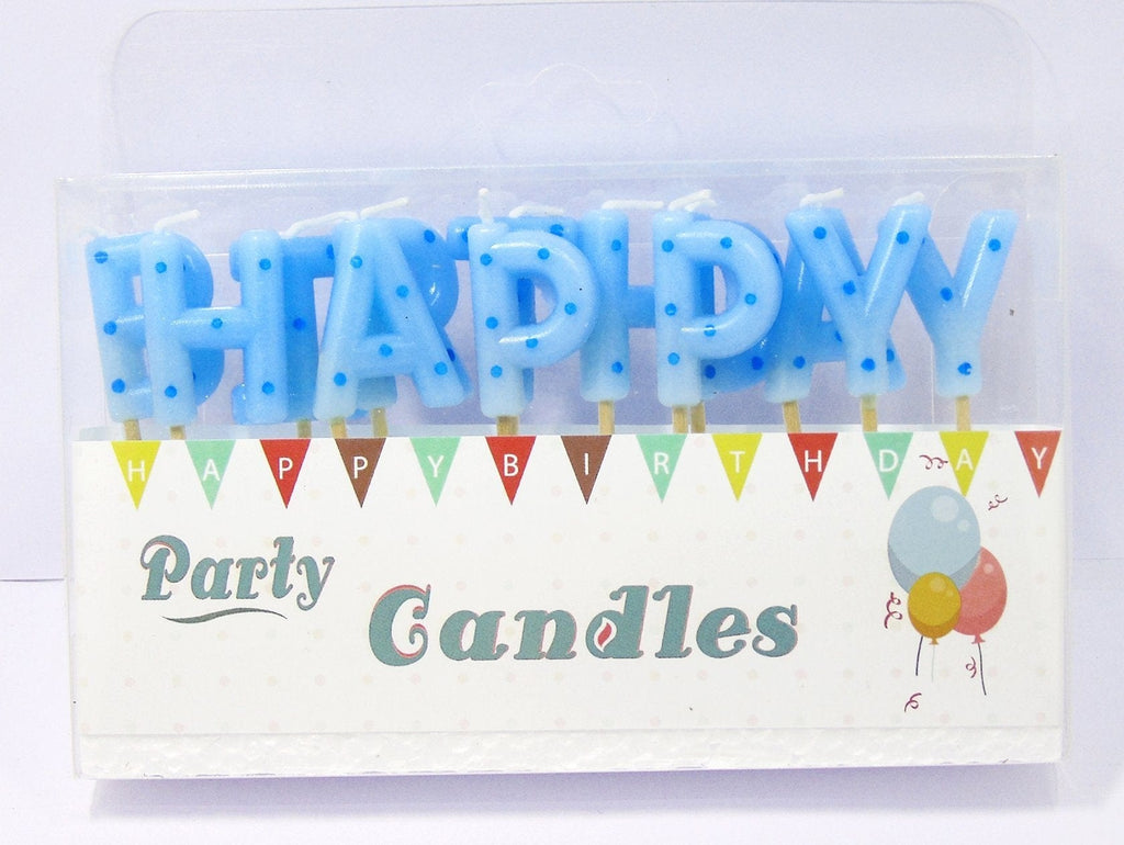 Happy Birthday Letters Candles for Cake Candles KidosPark