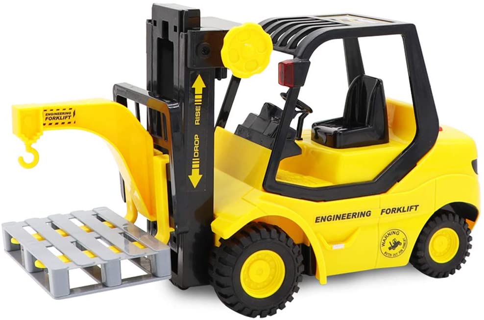 Immersive Play with the Heavy Duty Push Back Forklift Truck Toy - Foster Imagination and Learning! Cars and Car Tracks KidosPark