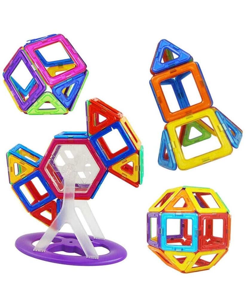 Inspire Carnival Creativity: 58-Piece Magnetic Building Blocks for Imaginative Play blocks KidosPark