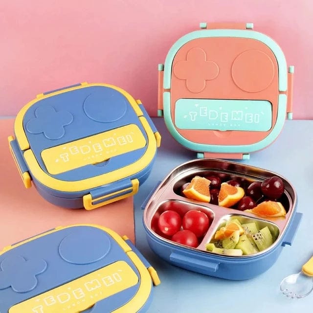 Insulated stainless steel lunch box for a healthy lifestyle lunch box KidosPark