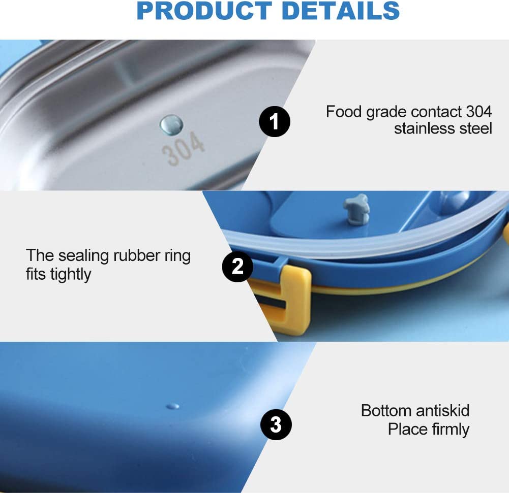 Insulated stainless steel lunch box for a healthy lifestyle lunch box KidosPark