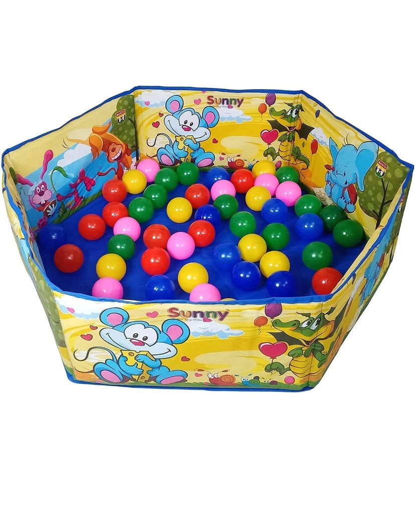 Jumbo size Ball Pool tent animal theme with 50 balls Toy KidosPark