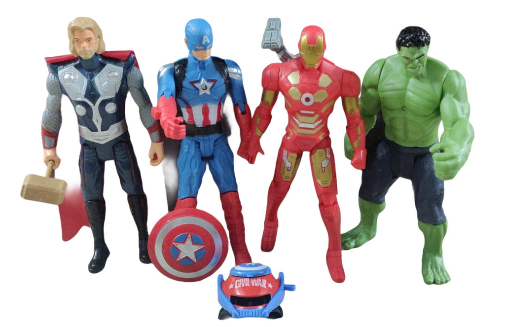 Jumbo Size Superhero Figurines for kids role play. Role play toys KidosPark