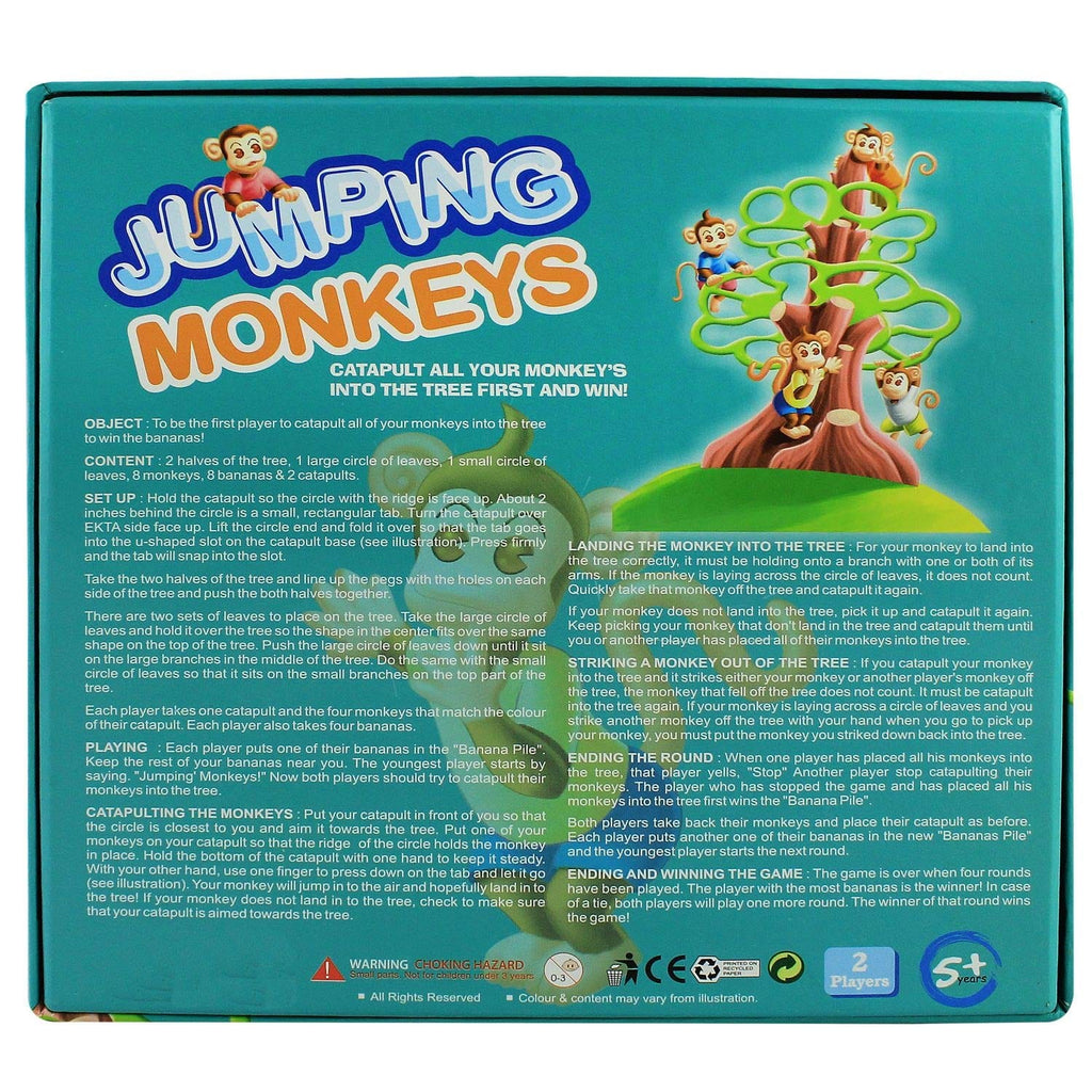 Jumping Monkeys junior 2 players family board game Board Game KidosPark