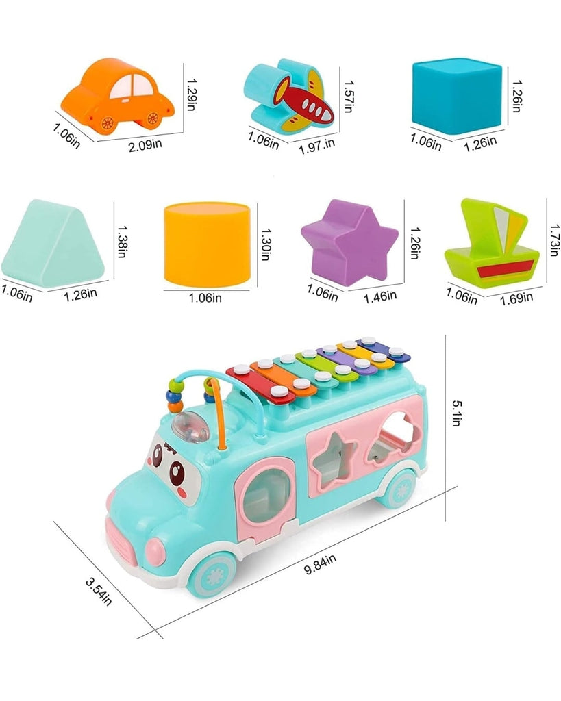 Learning bus/ Educational toy for baby and toddlers Educational toy KidosPark