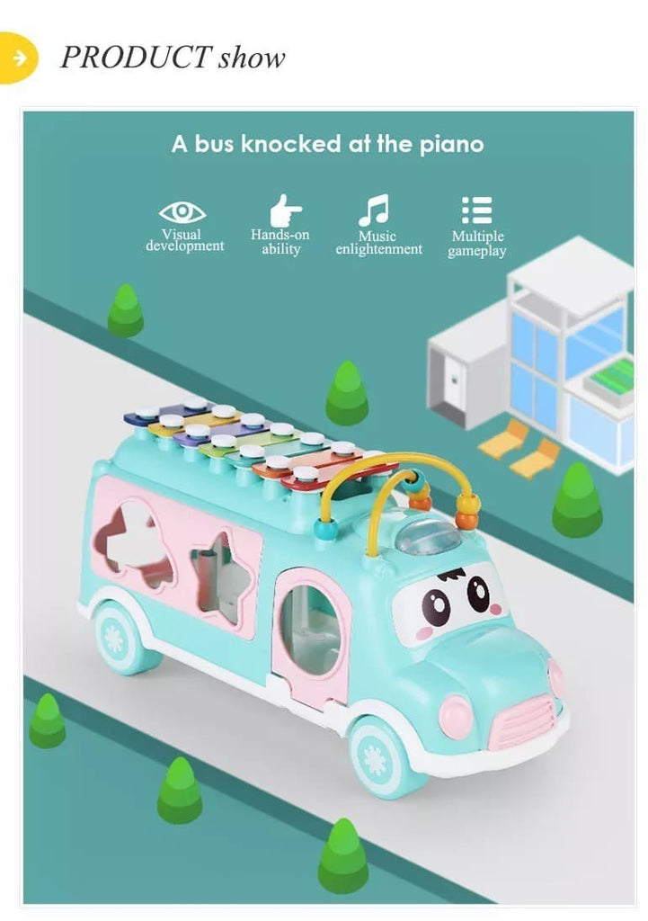 Learning bus/ Educational toy for baby and toddlers Educational toy KidosPark