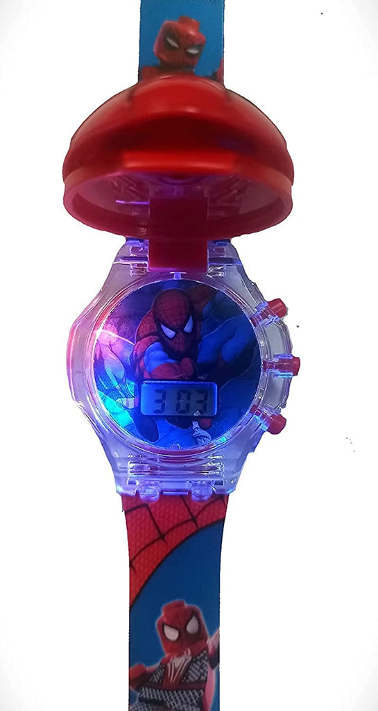 Light and sound stylish spidy watch Watch KidosPark