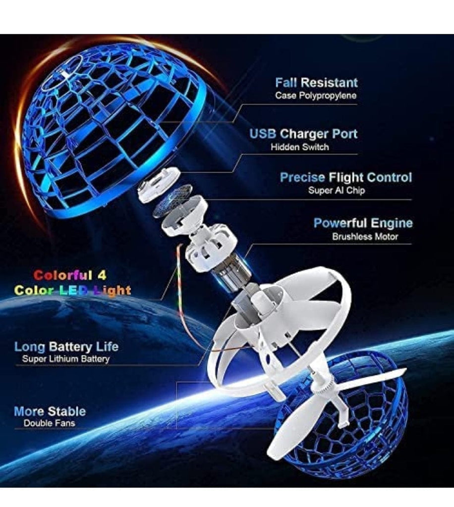 Magic Boomerang UFO flying ball with gyratory technology Flying Toys KidosPark
