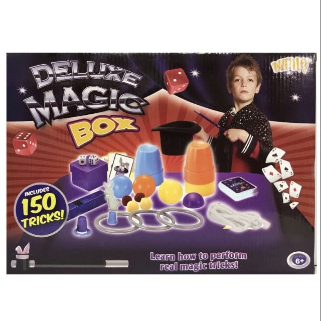 Magic Box for 150 magical tricks Board Game KidosPark