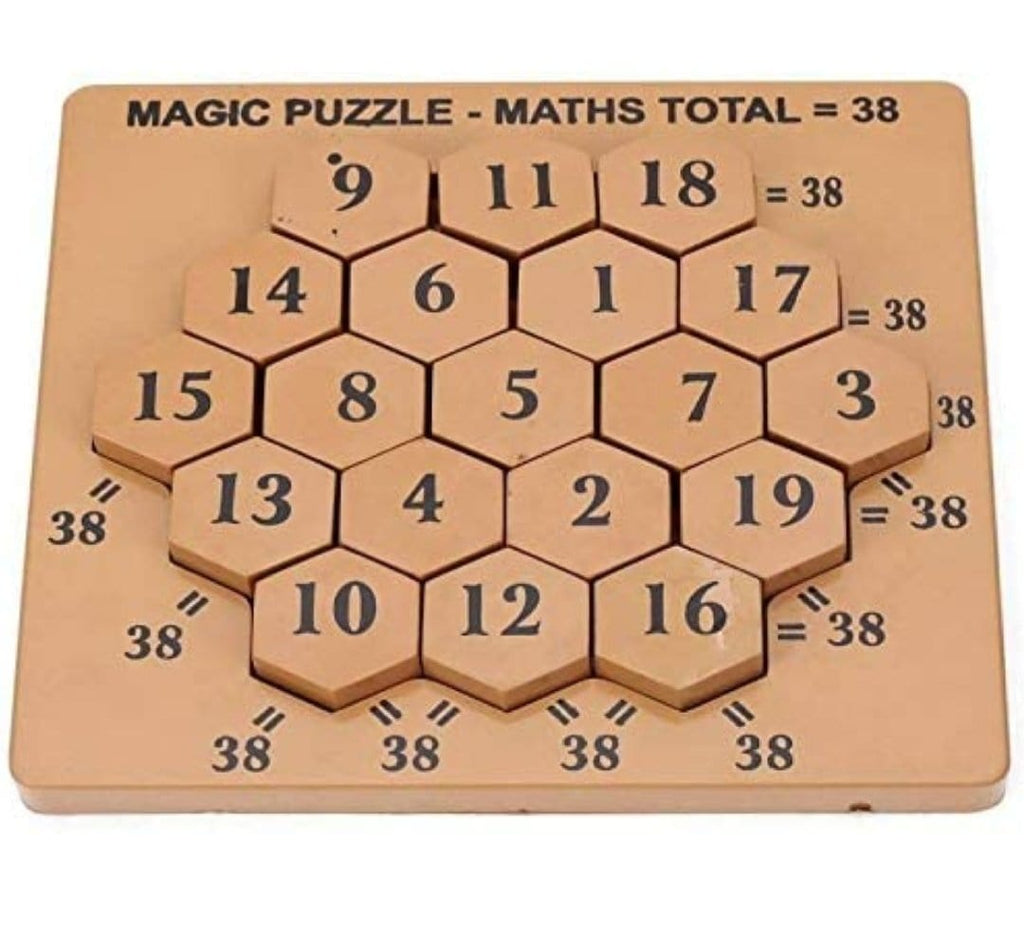 Magic maths puzzle - Pack of 2 Board Game KidosPark