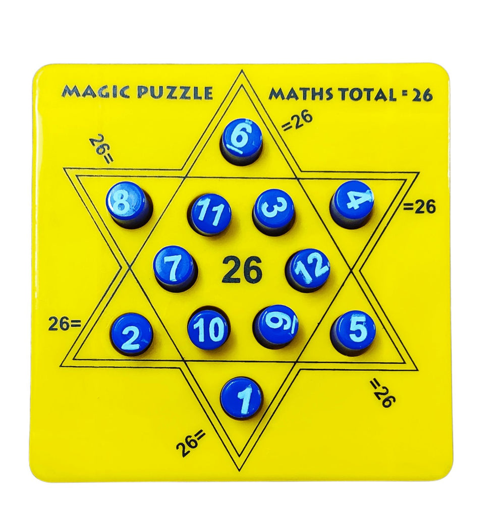 Magic maths puzzle - Pack of 2 Board Game KidosPark