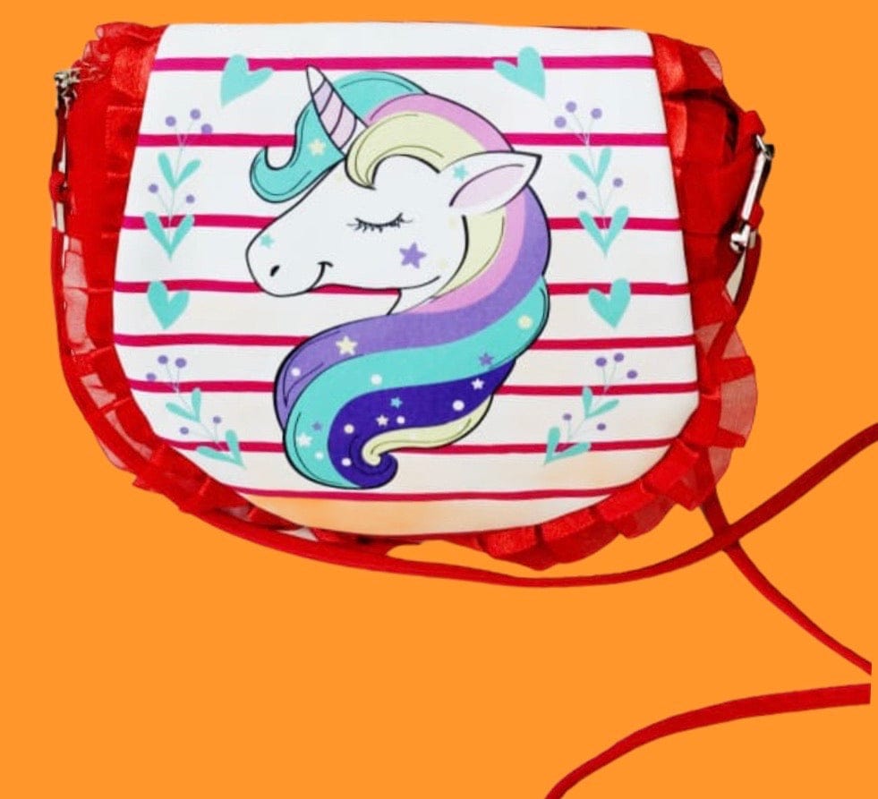 Magical Unicorn Multipurpose sling bag/ Make up Pouch/ Stationery pouch Bags and Pouches KidosPark