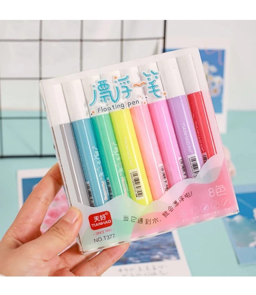 Magical Water Painting Pen, Magical Floating Ink Pen (8 color) Art and Crafts KidosPark