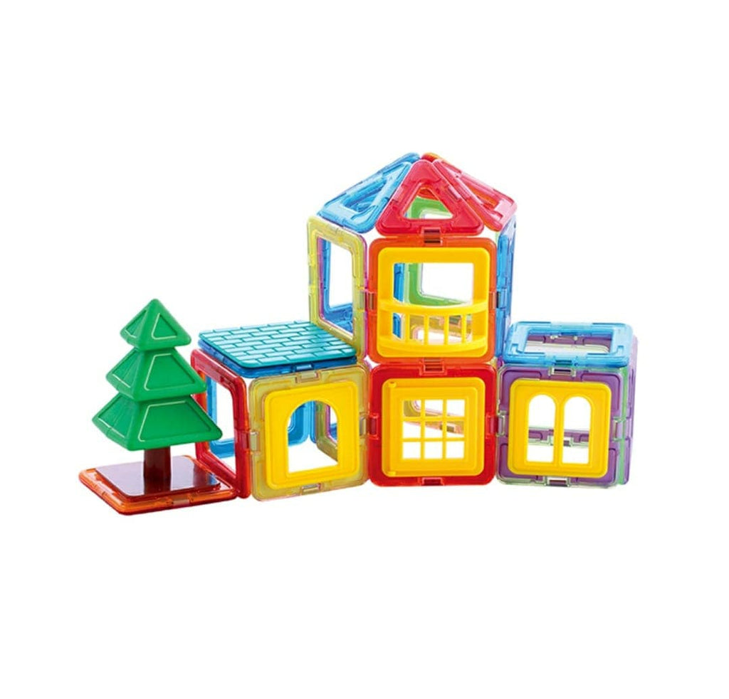 Magnetic Tiles - 104 pcs of Magnetic Building Tile, Creative Learning Educational toy for Kids blocks KidosPark