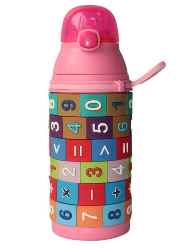 Mathematical numbers shaped Sipper / Bottle with Straw- 280ml Bottles and Sippers KidosPark