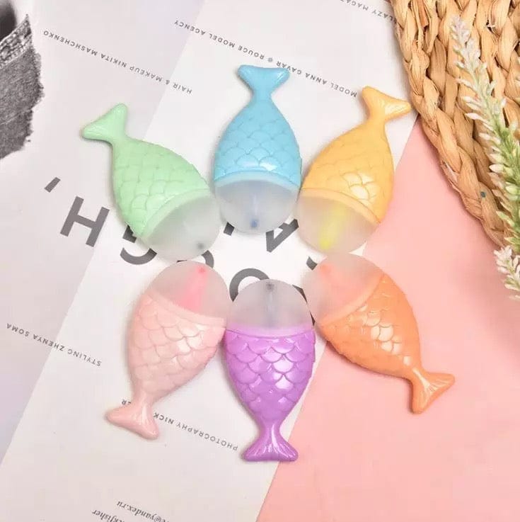 Mermaid design highlighter pens (Set of 6) Art and Crafts KidosPark