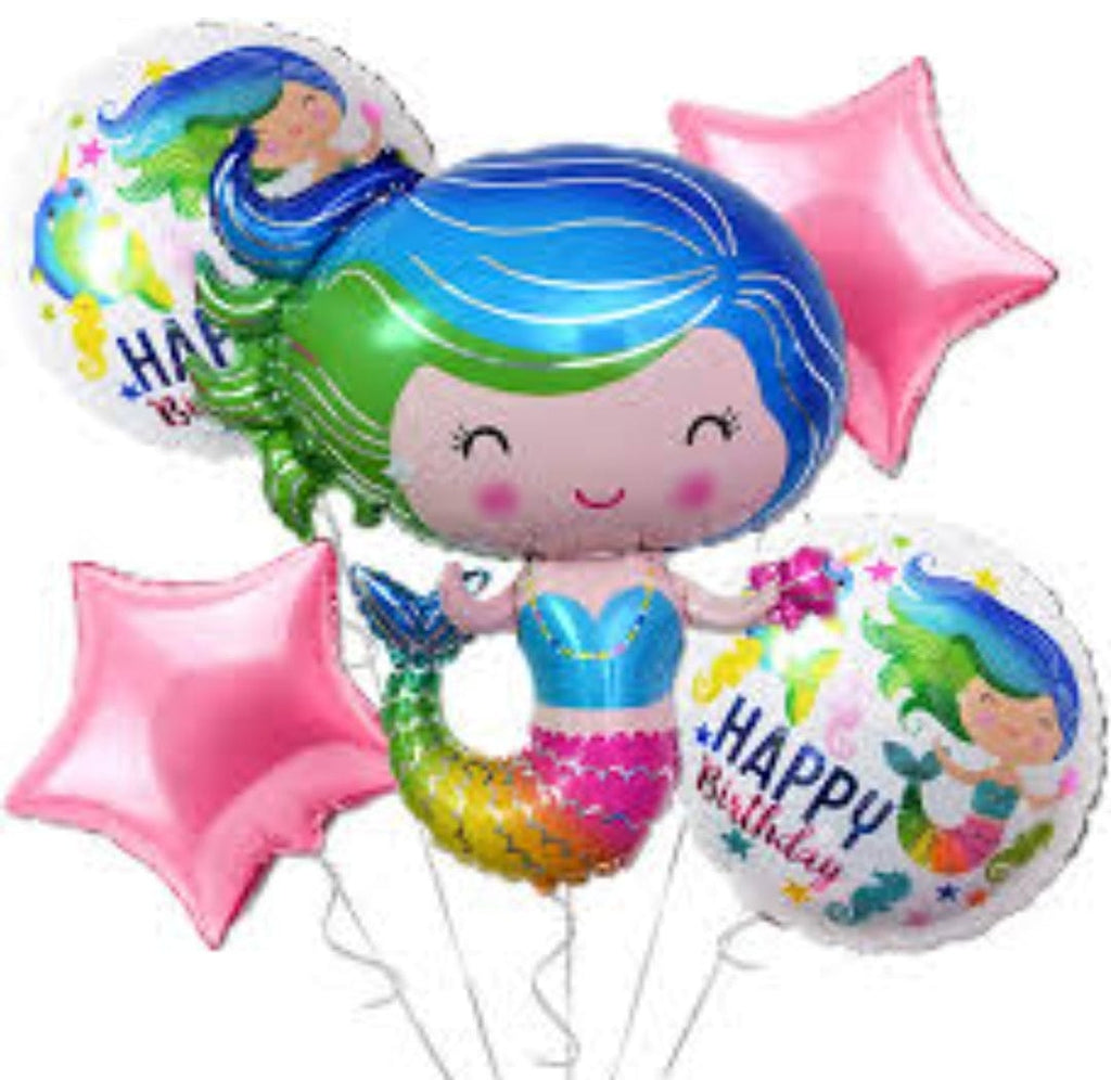Mermaid Theme based Foil Balloon for birthday party decoration Birthday Party DŽcor KidosPark