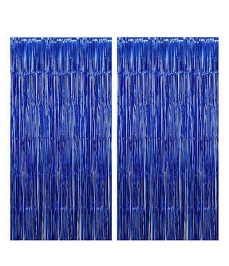 Metallic Fringe foil curtains/ backdrop. Curtain KidosPark