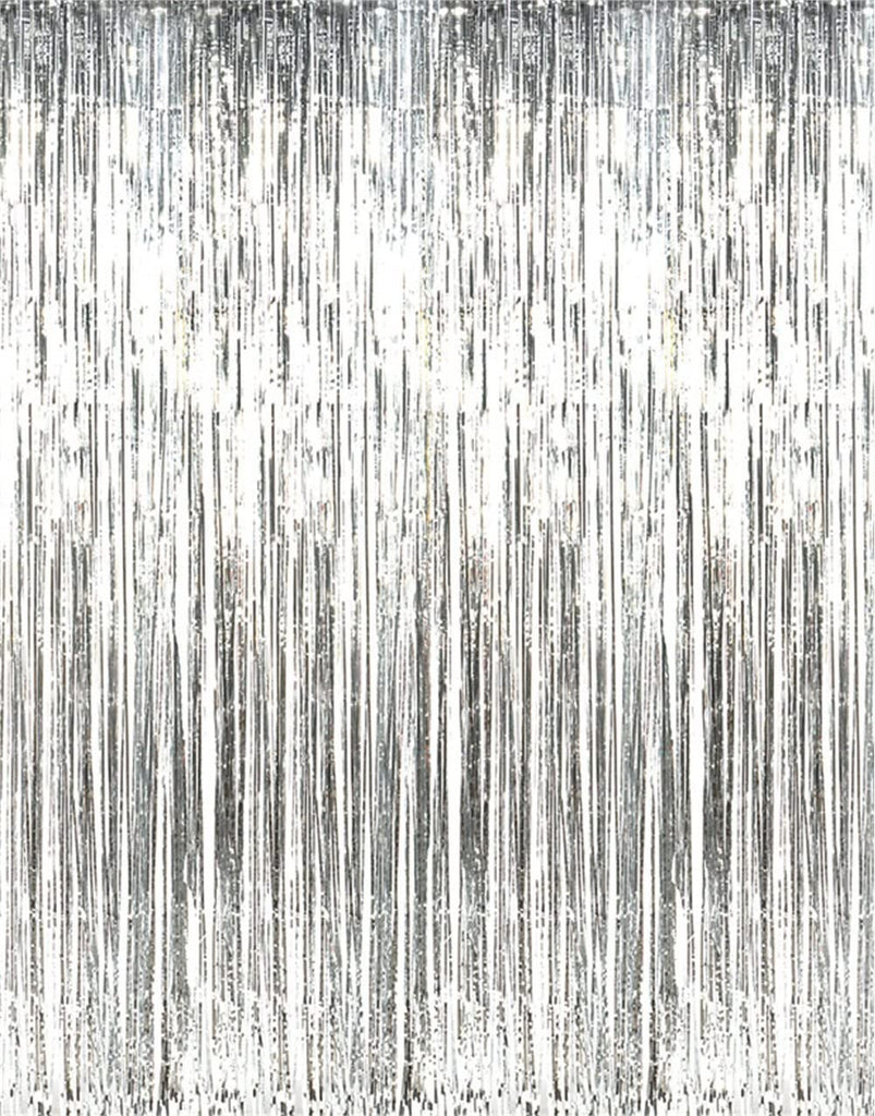 Metallic Fringe foil curtains/ backdrop. Curtain KidosPark